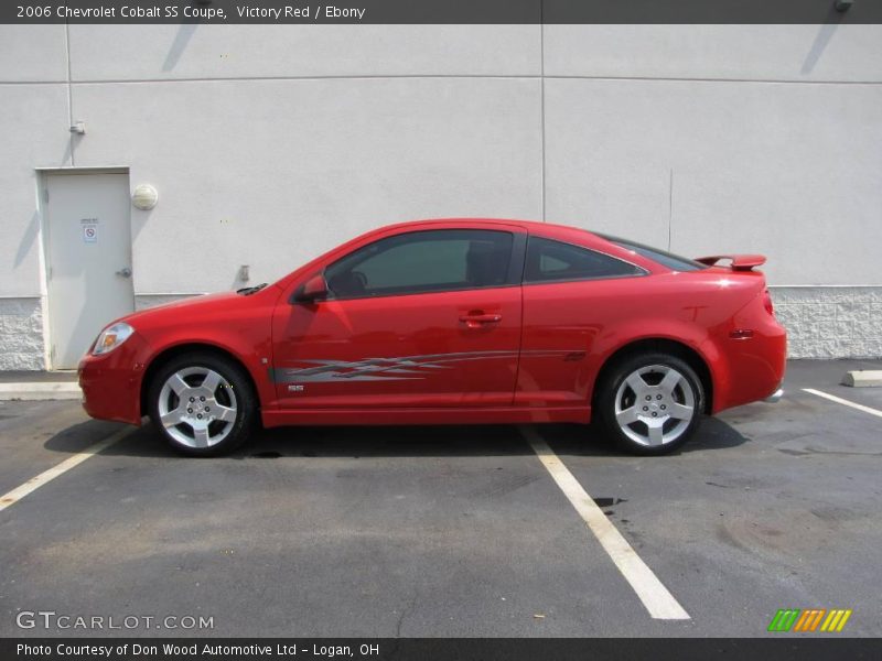 Victory Red / Ebony 2006 Chevrolet Cobalt SS Coupe
