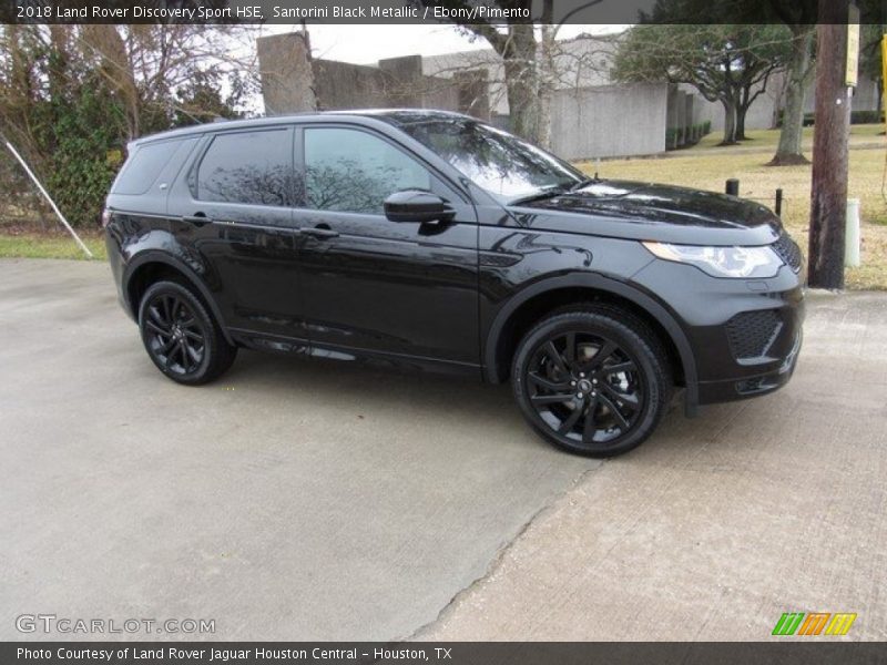 Santorini Black Metallic / Ebony/Pimento 2018 Land Rover Discovery Sport HSE