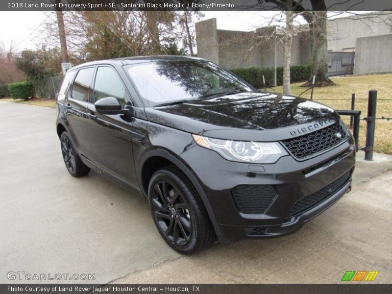 Santorini Black Metallic / Ebony/Pimento 2018 Land Rover Discovery Sport HSE