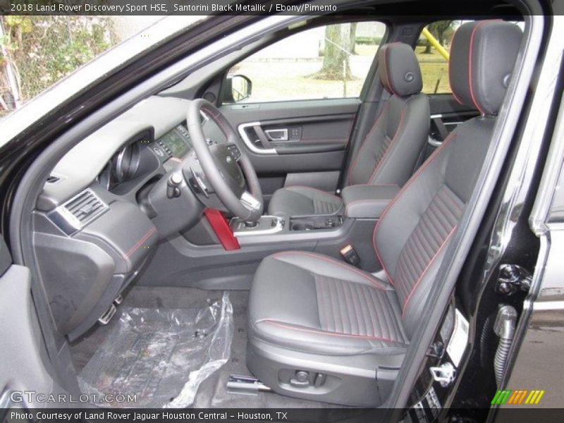 Santorini Black Metallic / Ebony/Pimento 2018 Land Rover Discovery Sport HSE