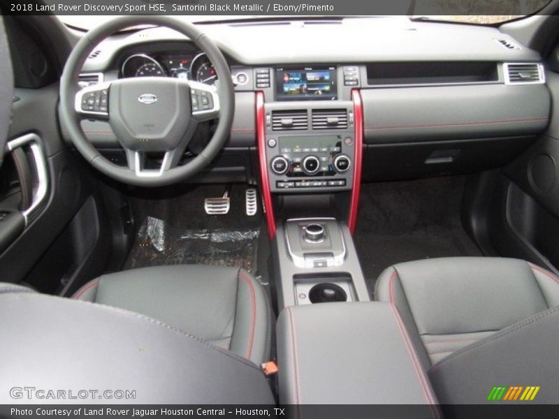 Santorini Black Metallic / Ebony/Pimento 2018 Land Rover Discovery Sport HSE