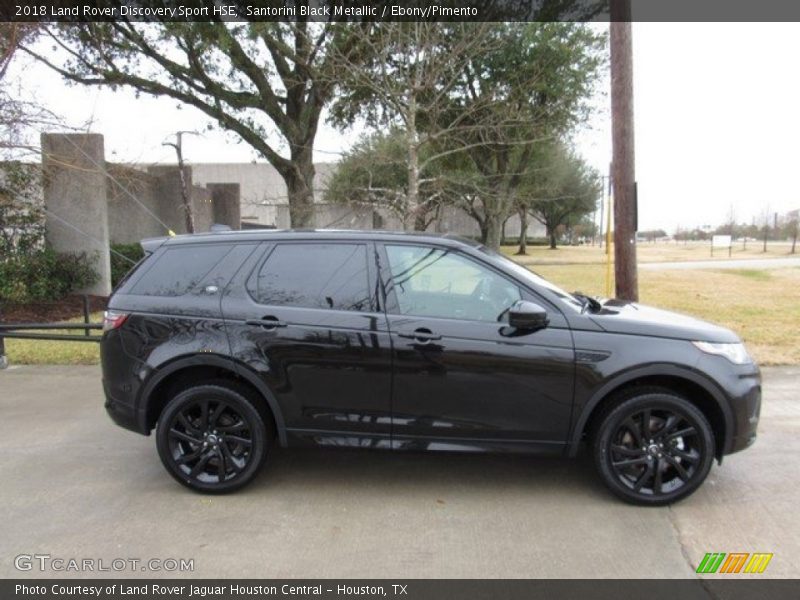 Santorini Black Metallic / Ebony/Pimento 2018 Land Rover Discovery Sport HSE