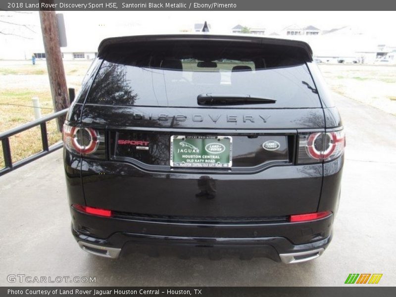 Santorini Black Metallic / Ebony/Pimento 2018 Land Rover Discovery Sport HSE