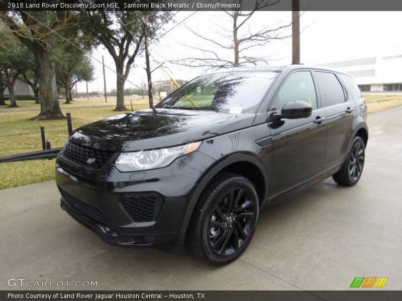 Santorini Black Metallic / Ebony/Pimento 2018 Land Rover Discovery Sport HSE