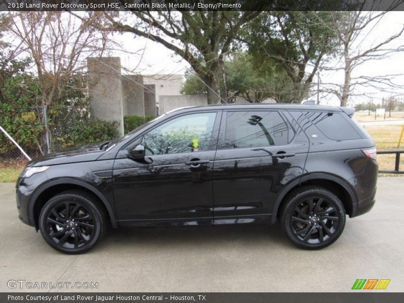 Santorini Black Metallic / Ebony/Pimento 2018 Land Rover Discovery Sport HSE
