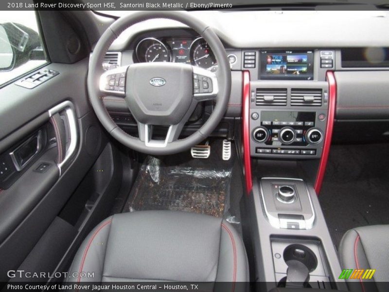 Santorini Black Metallic / Ebony/Pimento 2018 Land Rover Discovery Sport HSE