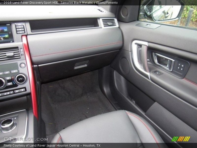 Santorini Black Metallic / Ebony/Pimento 2018 Land Rover Discovery Sport HSE