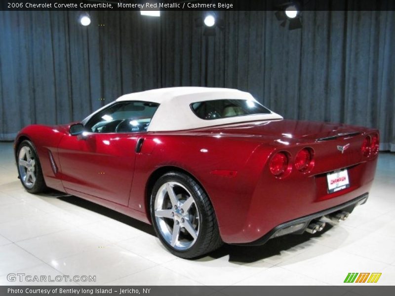 2006 Chevrolet Corvette Convertible In Monterey Red Metallic Photo No 