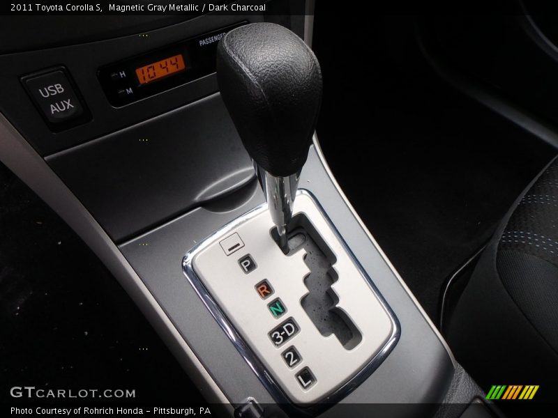 Magnetic Gray Metallic / Dark Charcoal 2011 Toyota Corolla S