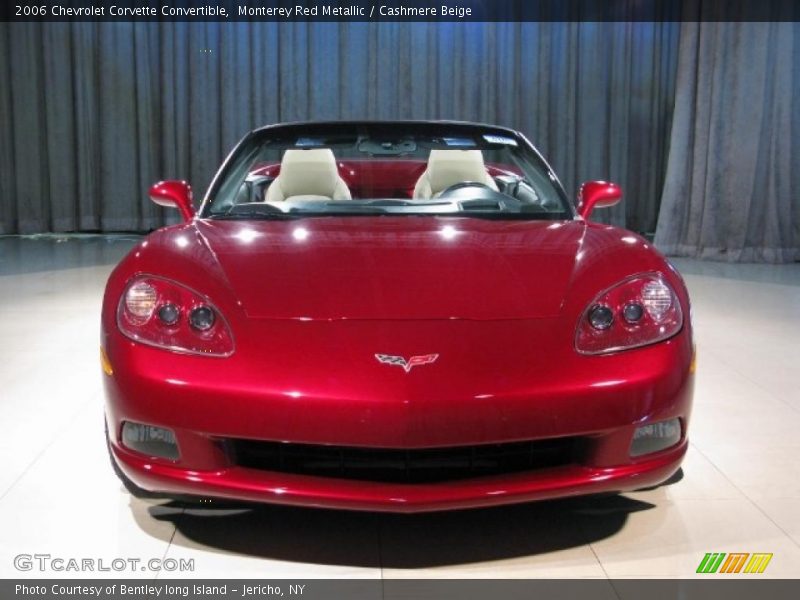 Monterey Red Metallic / Cashmere Beige 2006 Chevrolet Corvette Convertible
