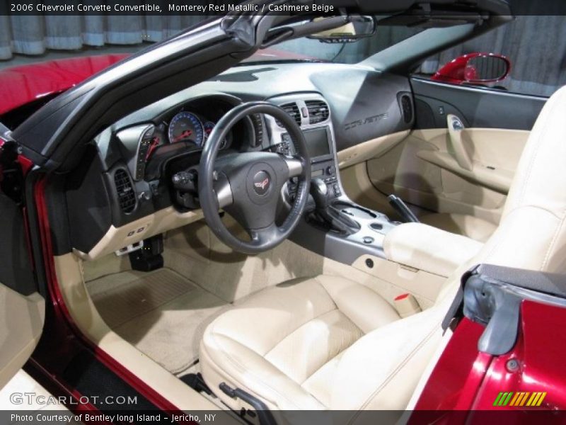Monterey Red Metallic / Cashmere Beige 2006 Chevrolet Corvette Convertible