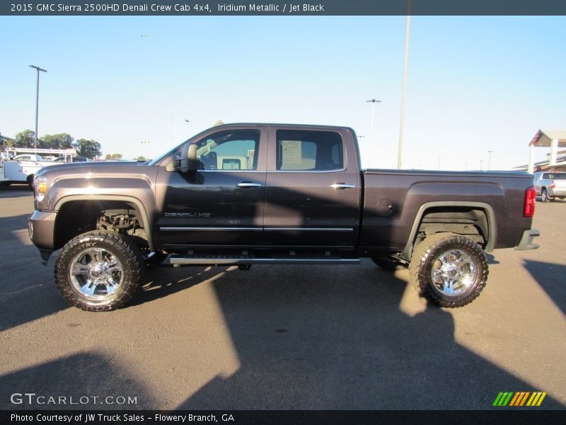 Iridium Metallic / Jet Black 2015 GMC Sierra 2500HD Denali Crew Cab 4x4
