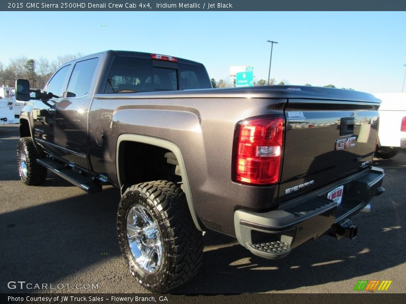 Iridium Metallic / Jet Black 2015 GMC Sierra 2500HD Denali Crew Cab 4x4