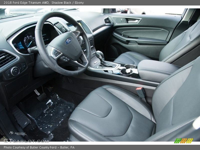 Shadow Black / Ebony 2018 Ford Edge Titanium AWD