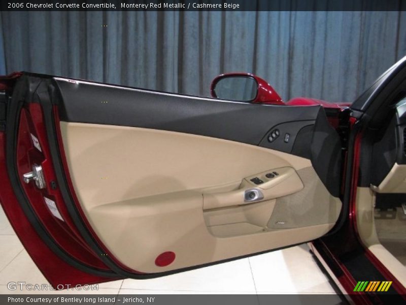 Monterey Red Metallic / Cashmere Beige 2006 Chevrolet Corvette Convertible