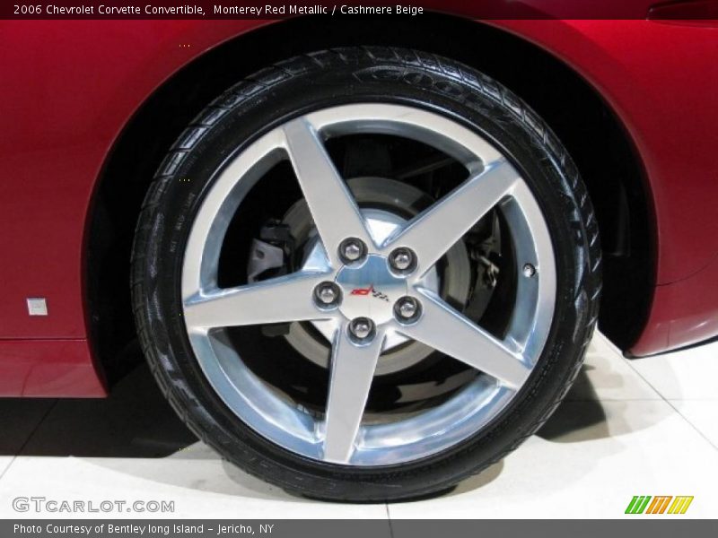 Monterey Red Metallic / Cashmere Beige 2006 Chevrolet Corvette Convertible