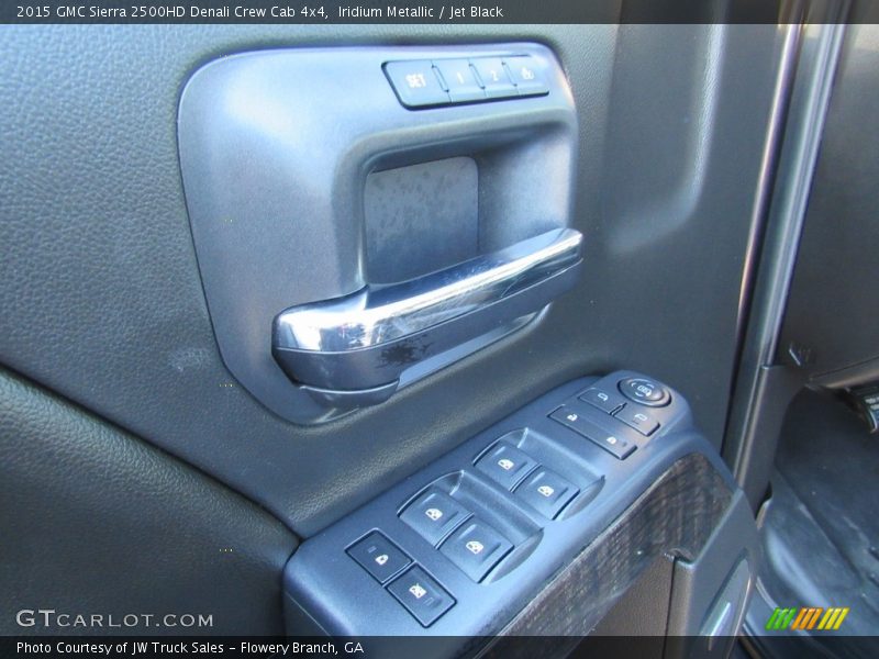 Iridium Metallic / Jet Black 2015 GMC Sierra 2500HD Denali Crew Cab 4x4