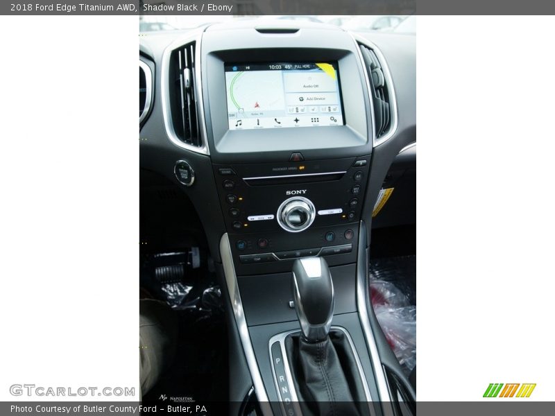 Shadow Black / Ebony 2018 Ford Edge Titanium AWD