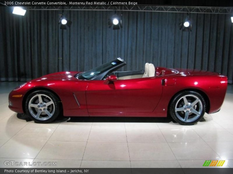 2006 Chevrolet Corvette Convertible In Monterey Red Metallic Photo No 