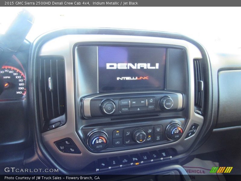 Iridium Metallic / Jet Black 2015 GMC Sierra 2500HD Denali Crew Cab 4x4