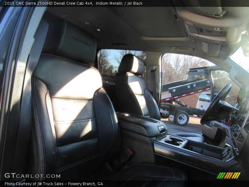Iridium Metallic / Jet Black 2015 GMC Sierra 2500HD Denali Crew Cab 4x4