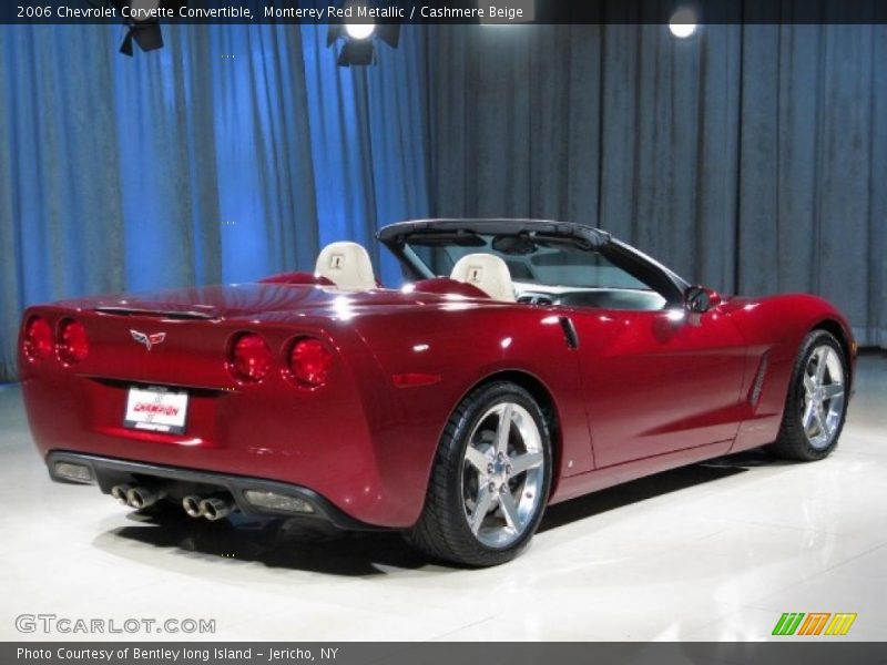 Monterey Red Metallic / Cashmere Beige 2006 Chevrolet Corvette Convertible