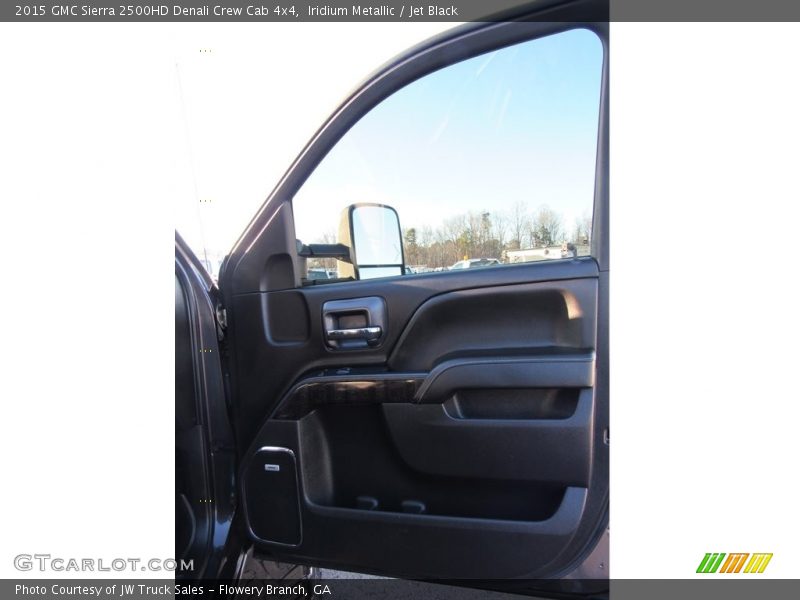 Iridium Metallic / Jet Black 2015 GMC Sierra 2500HD Denali Crew Cab 4x4