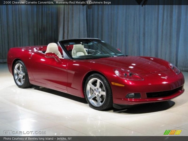 Monterey Red Metallic / Cashmere Beige 2006 Chevrolet Corvette Convertible