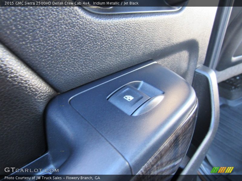 Iridium Metallic / Jet Black 2015 GMC Sierra 2500HD Denali Crew Cab 4x4