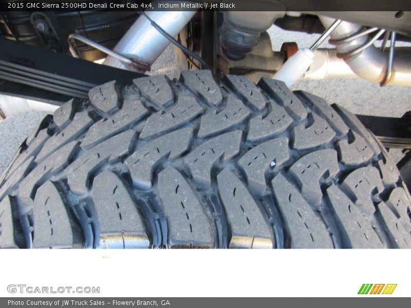 Iridium Metallic / Jet Black 2015 GMC Sierra 2500HD Denali Crew Cab 4x4
