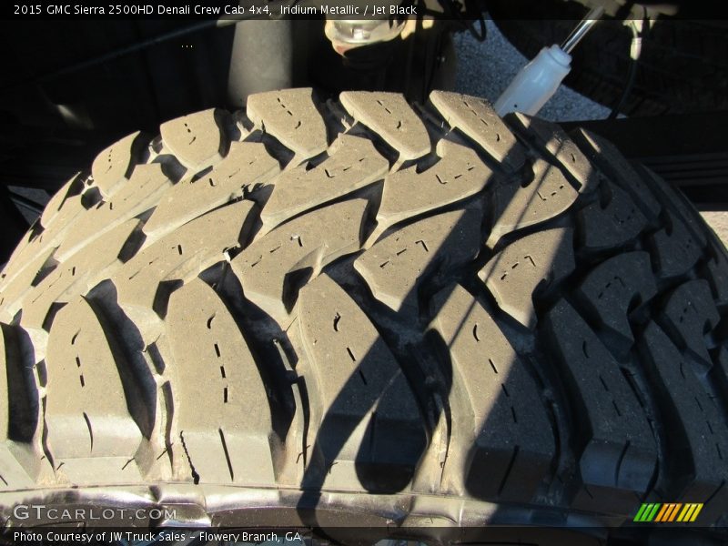 Iridium Metallic / Jet Black 2015 GMC Sierra 2500HD Denali Crew Cab 4x4