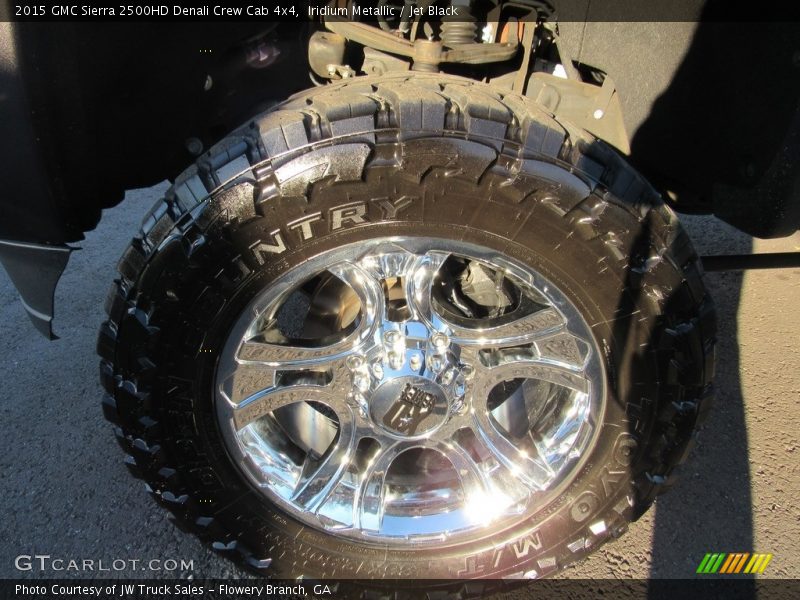 Iridium Metallic / Jet Black 2015 GMC Sierra 2500HD Denali Crew Cab 4x4