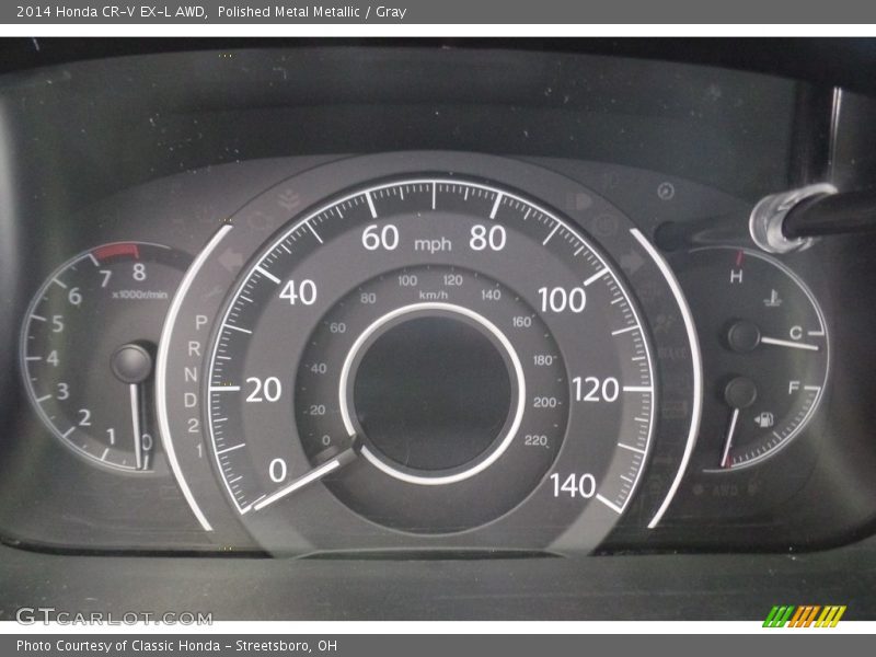 Polished Metal Metallic / Gray 2014 Honda CR-V EX-L AWD