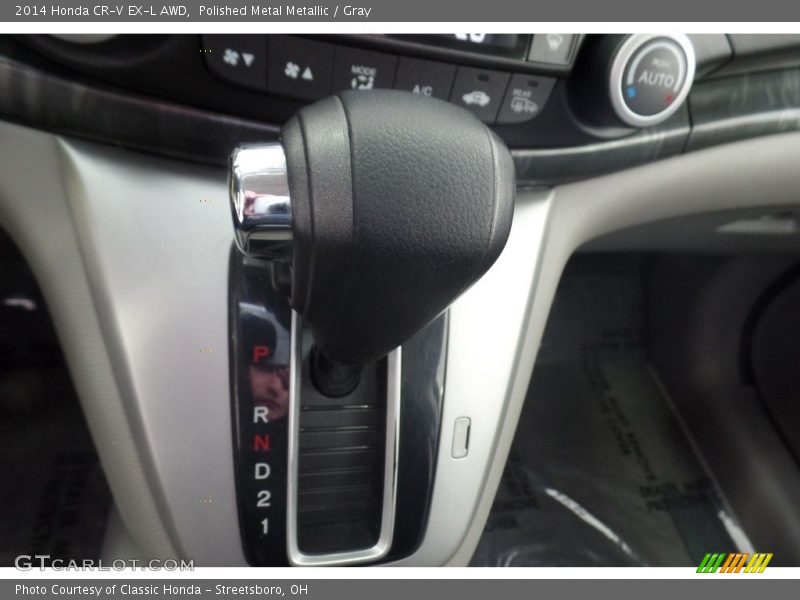 Polished Metal Metallic / Gray 2014 Honda CR-V EX-L AWD