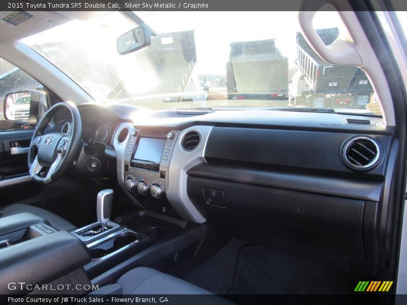 Silver Sky Metallic / Graphite 2015 Toyota Tundra SR5 Double Cab