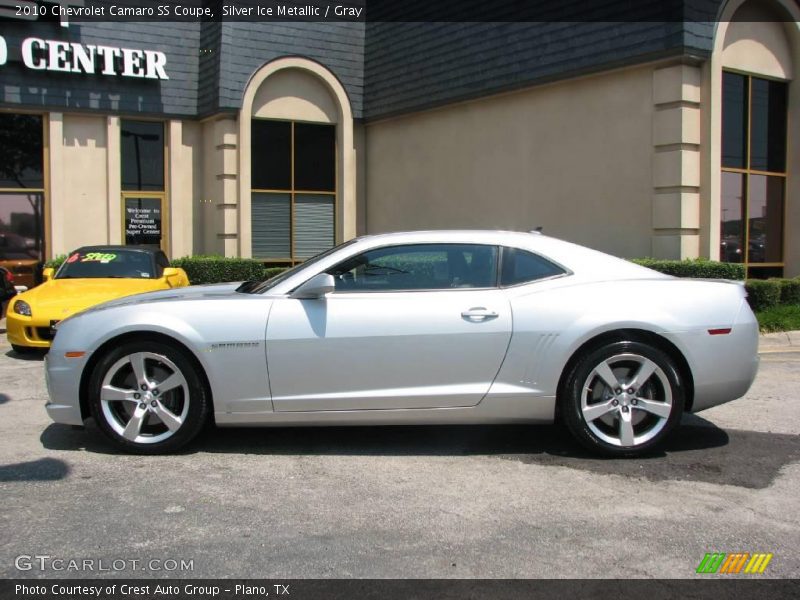 Silver Ice Metallic / Gray 2010 Chevrolet Camaro SS Coupe