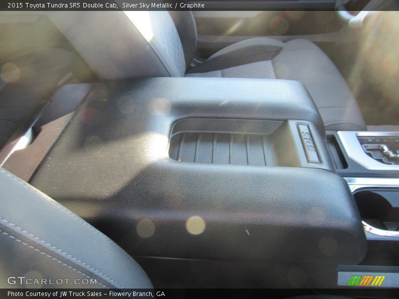Silver Sky Metallic / Graphite 2015 Toyota Tundra SR5 Double Cab