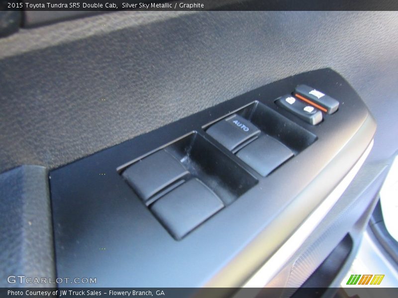 Silver Sky Metallic / Graphite 2015 Toyota Tundra SR5 Double Cab