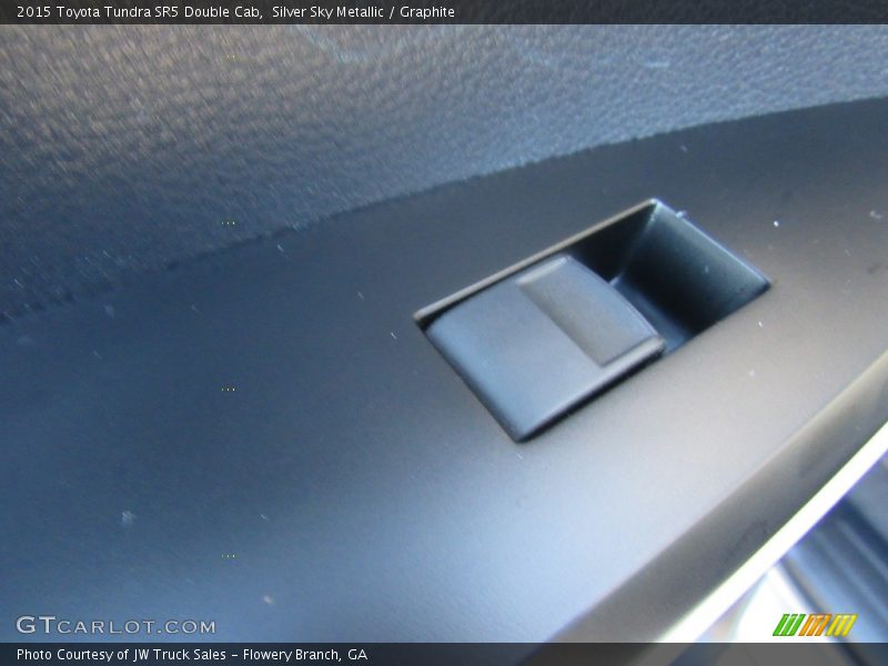 Silver Sky Metallic / Graphite 2015 Toyota Tundra SR5 Double Cab