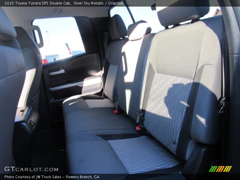 Silver Sky Metallic / Graphite 2015 Toyota Tundra SR5 Double Cab