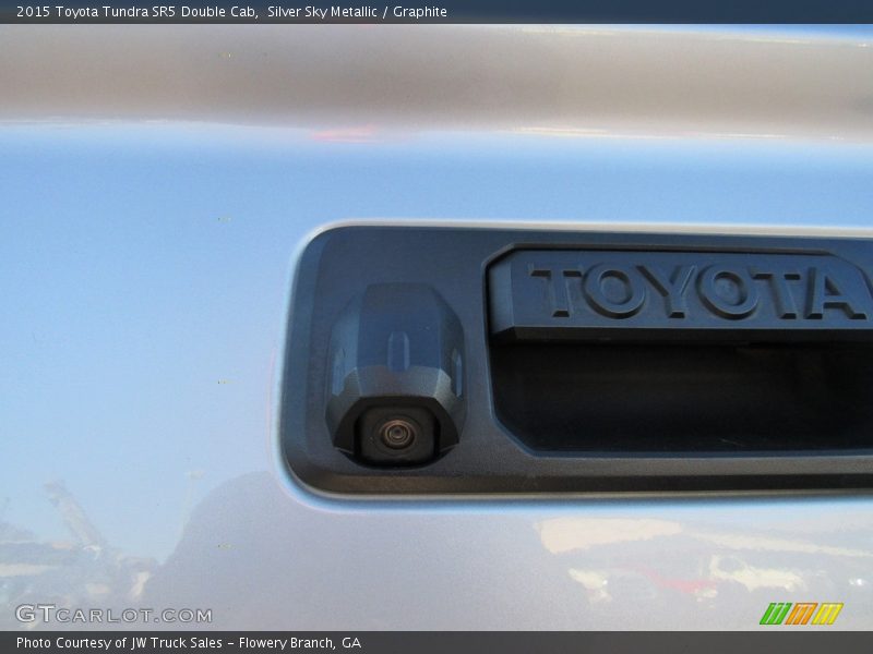 Silver Sky Metallic / Graphite 2015 Toyota Tundra SR5 Double Cab