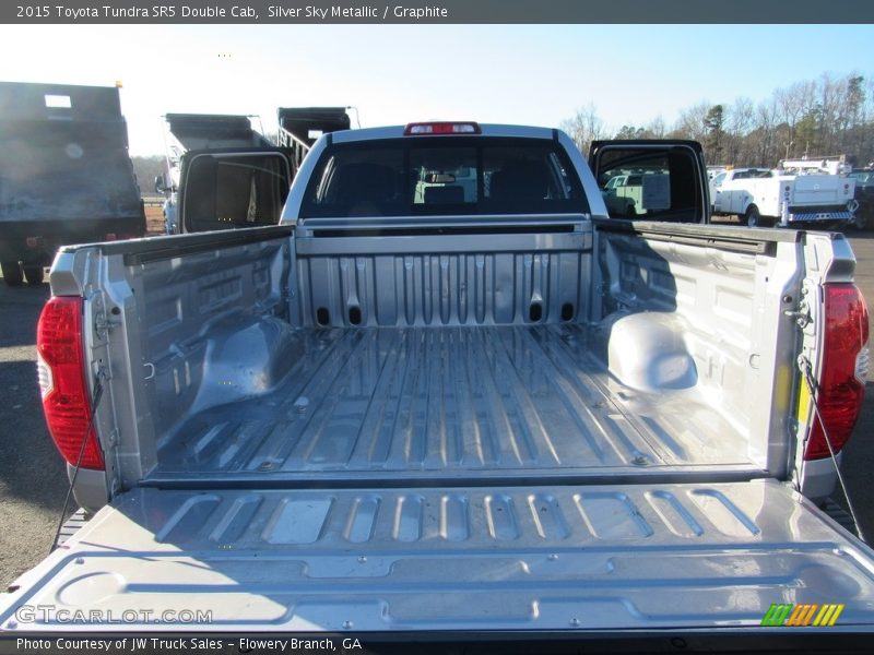 Silver Sky Metallic / Graphite 2015 Toyota Tundra SR5 Double Cab