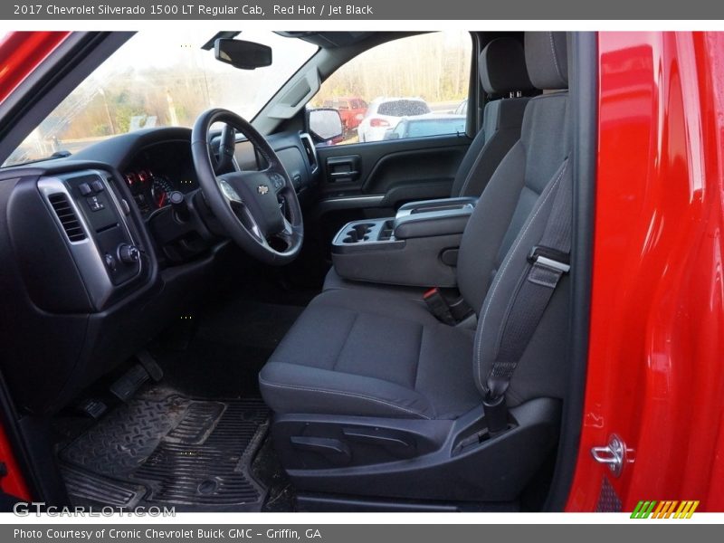 Red Hot / Jet Black 2017 Chevrolet Silverado 1500 LT Regular Cab