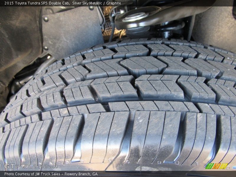 Silver Sky Metallic / Graphite 2015 Toyota Tundra SR5 Double Cab