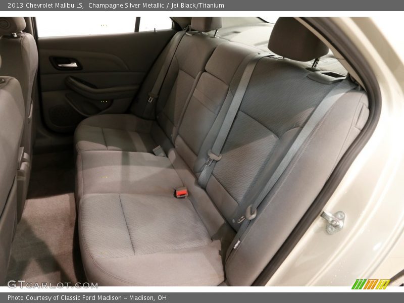 Champagne Silver Metallic / Jet Black/Titanium 2013 Chevrolet Malibu LS
