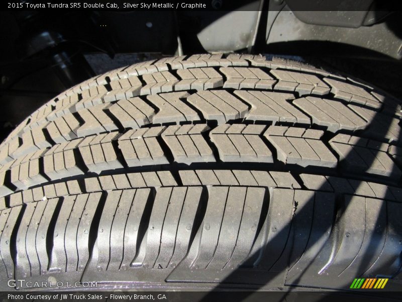 Silver Sky Metallic / Graphite 2015 Toyota Tundra SR5 Double Cab