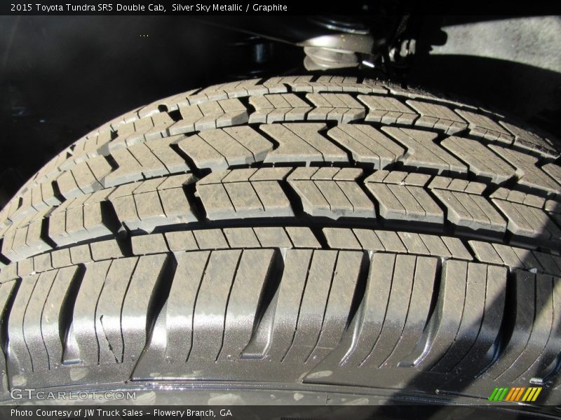 Silver Sky Metallic / Graphite 2015 Toyota Tundra SR5 Double Cab