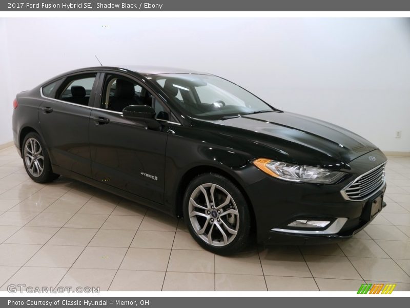 Shadow Black / Ebony 2017 Ford Fusion Hybrid SE