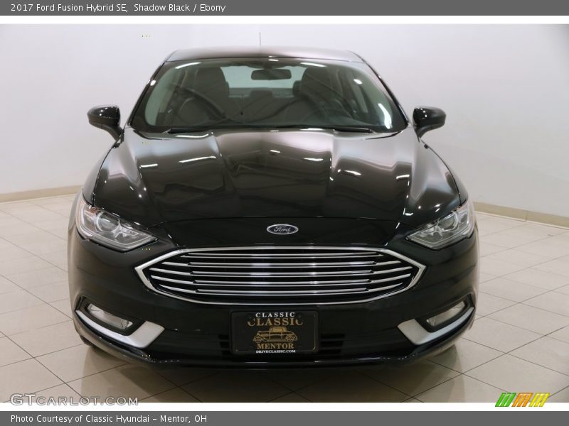 Shadow Black / Ebony 2017 Ford Fusion Hybrid SE