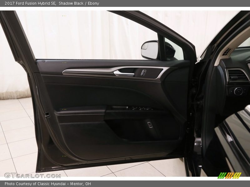 Shadow Black / Ebony 2017 Ford Fusion Hybrid SE